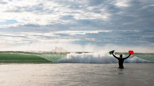 Keith Malloy, ready to bodysurf