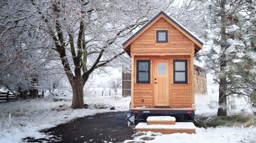 tiny house outside walden montana thoreau charles finn