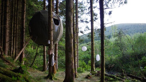 Luminair tree tent outside covet camping walden thoreau