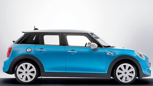 mini cooper cars autos outside