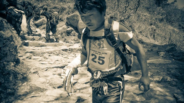 Nepalese racer everest ultra