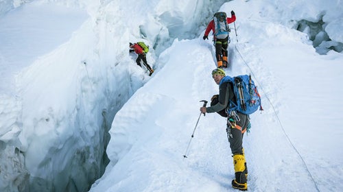 After three days of rest, the Eddie Bauer team is climbing again–this time above 21,000 feet to establish Camp III on the West Ridge.