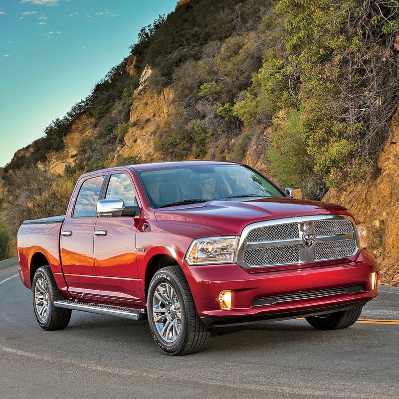 ram 1500 ecodiesel crew cab 4x4 cars trucks autos outside