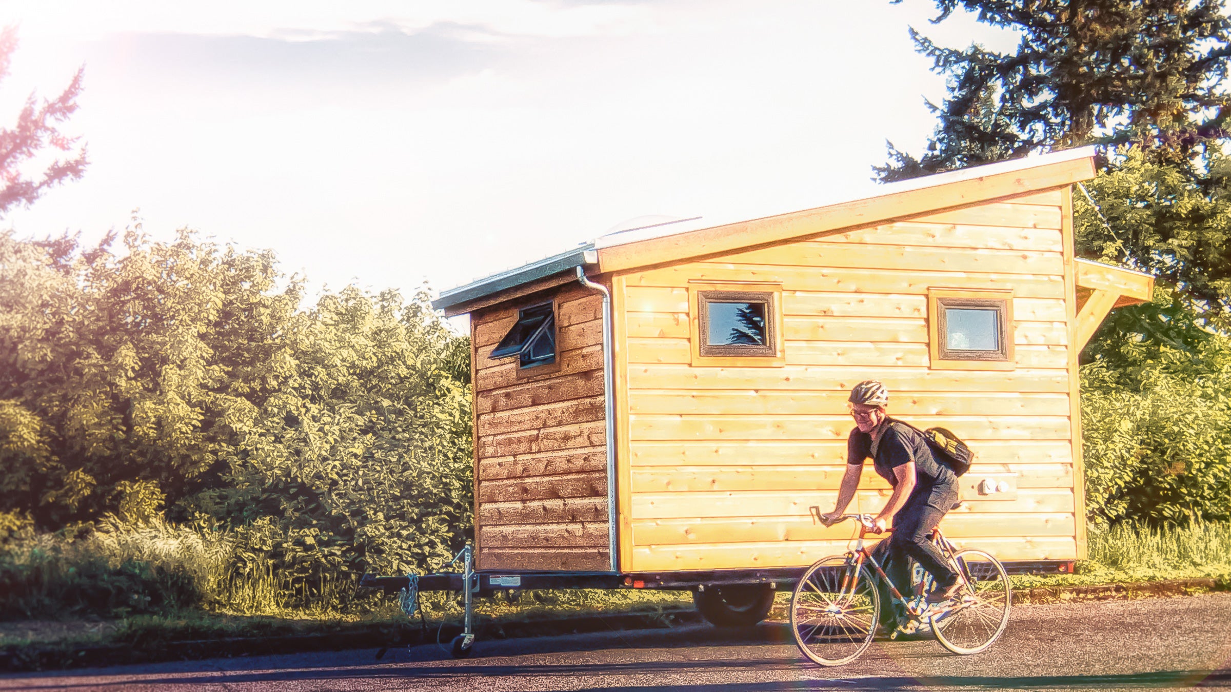 shelterwise salsa box tiny house tiny home outside covet Portland oregon