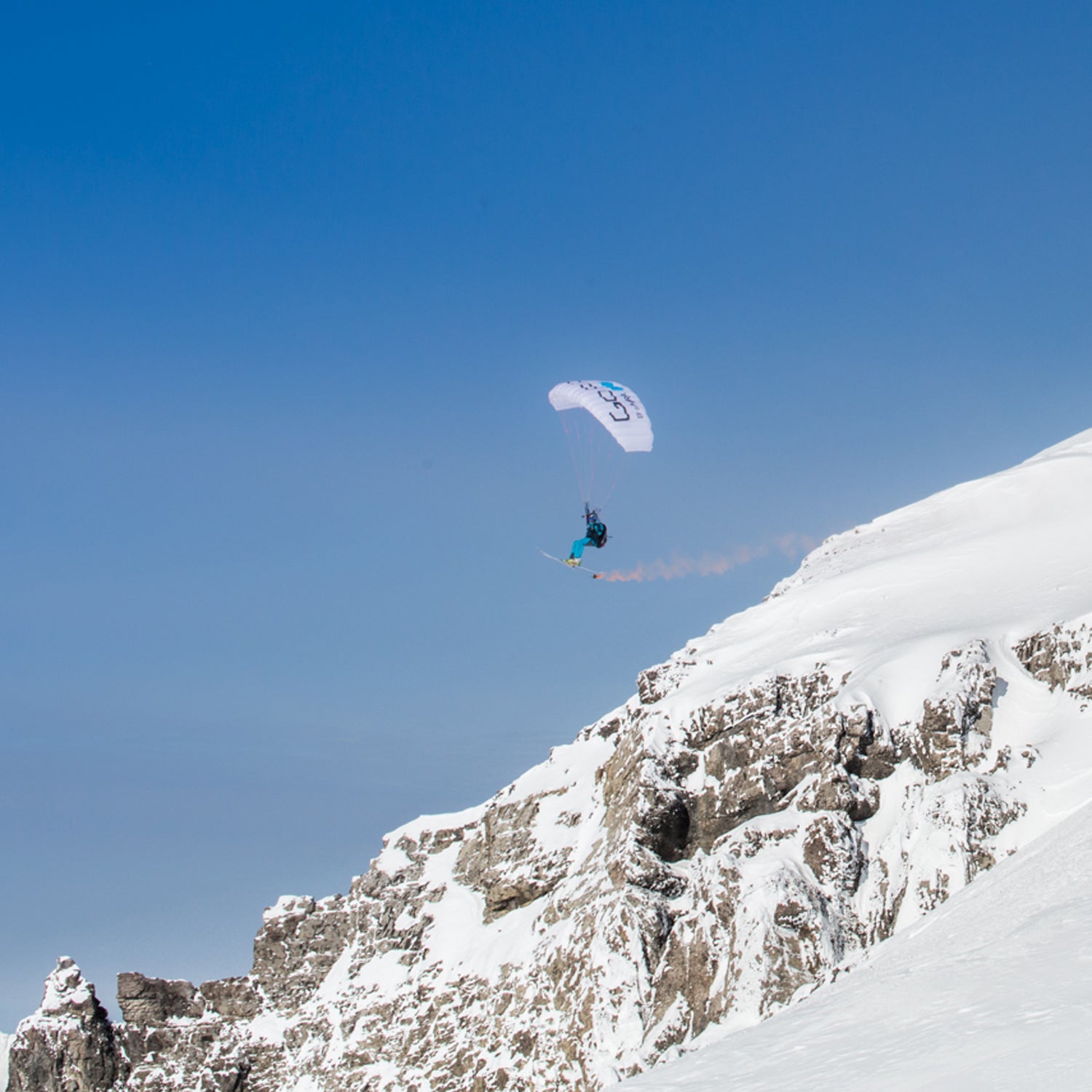 speed fly ski parachute