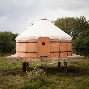 Trakke Jero yurt Mongolia Britain England car camping tiny house outside covet