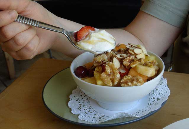 Fruit Nuts Yogurt