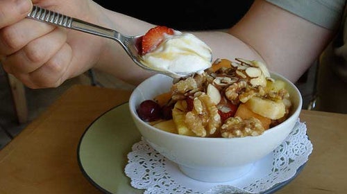 Fruit Nuts Yogurt