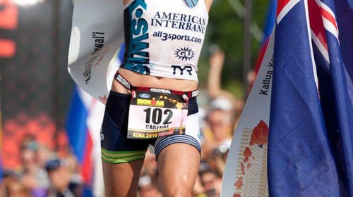 Mirinda Carfrae wins Ironman World Championships, 2010