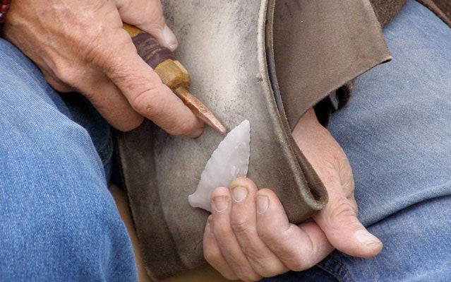 How to make your own flint knapping gear TOOL kit! 