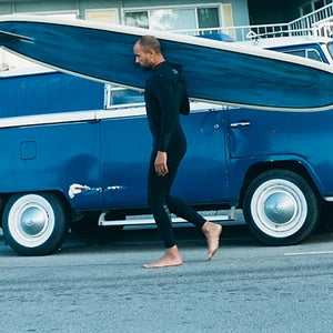 The streets aren't crowded and the surf is good.