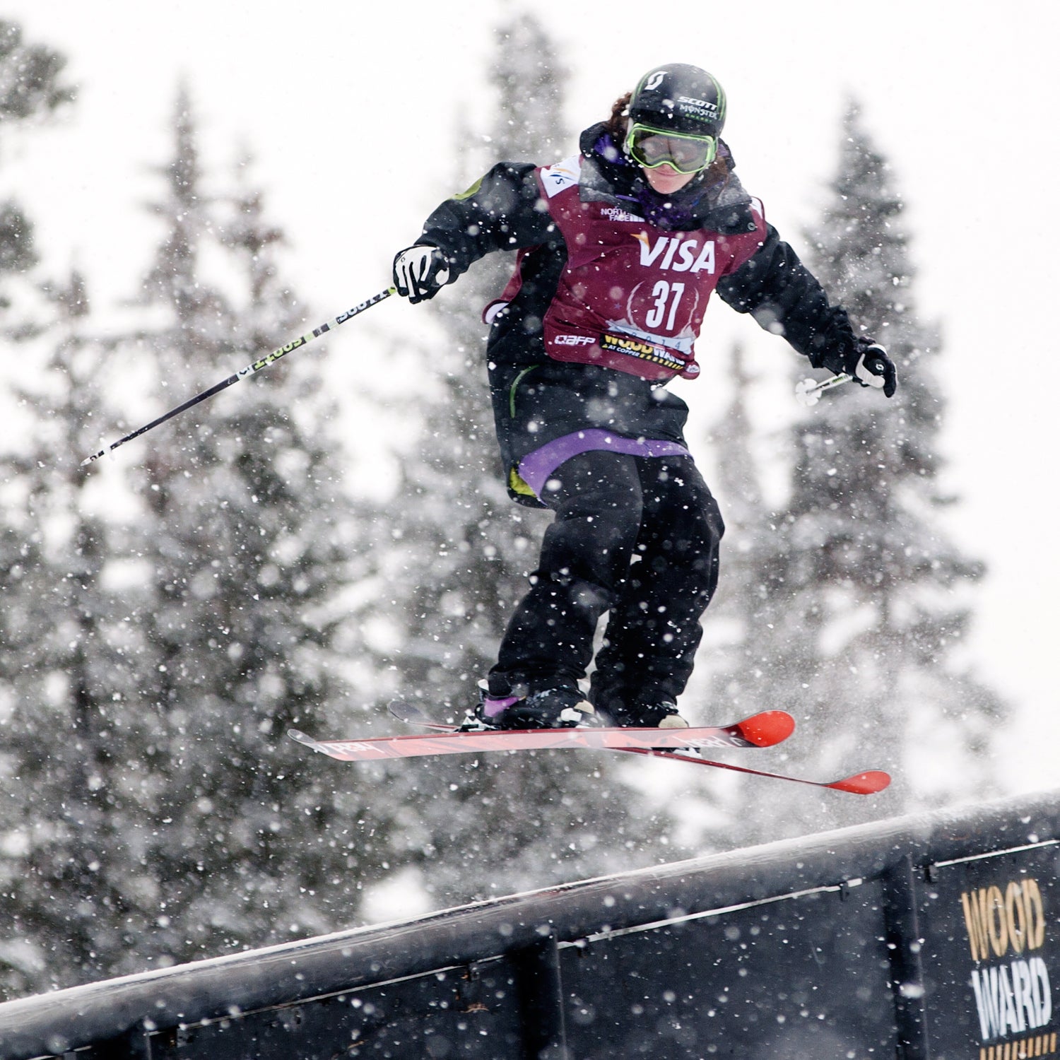 2013 slopestyle u.s. freeskiing freeskiing copper world cup grand prix colorado fis women's copper mountain visa