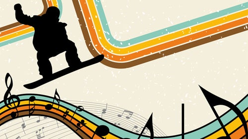 Music on the slopes.