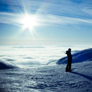 Be prepared for that sun when you're on the mountain.