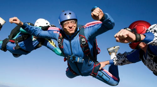 will palmer outside magazine zero to hero above-average joes skydiving
