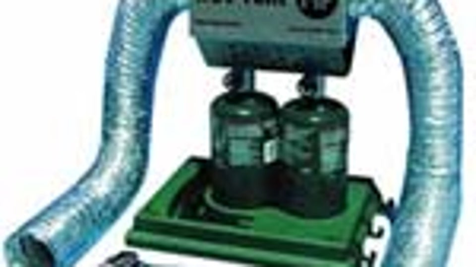 Can I heat my tent with a woodburning stove?