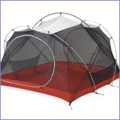 Which tent is roomy and rugged enough to withstand my dog