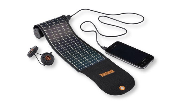 bushnell mini solar roll rugged solar chargers outside gear guy