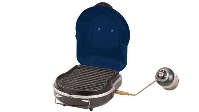 Coleman Fold N Go Grill camping grills cooking cookout beach trips bbq outside gear guy