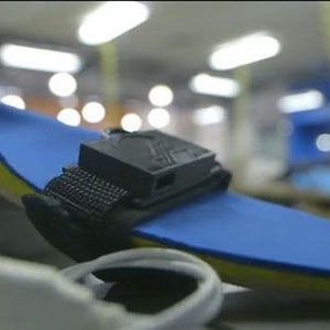 An electricity-generating insole.