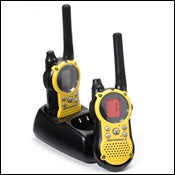 Motorola T9500XLR Talkabout 2-Way Radios - Pair - Yellow