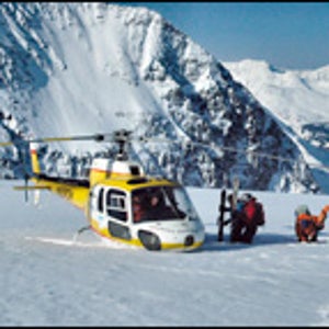Heliskiing in Alaska's Chugach range