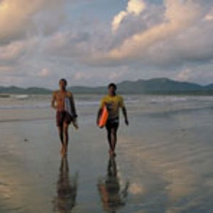 Surfers in Costa Rica