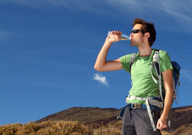 glass water bottle gear guy