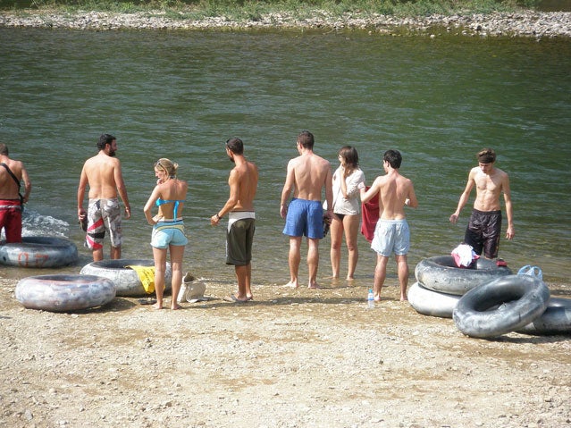 Tubing in Vang Vieng
