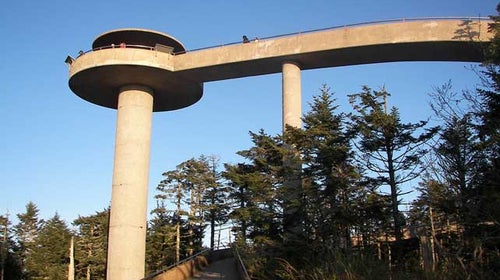 Clingman's Dome observation tower