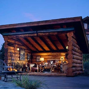 Whiteface Lodge's lean-to