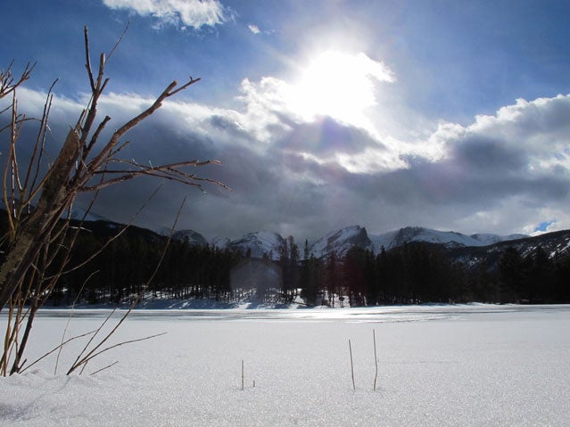 Rocky Mountain National Park in Winter
