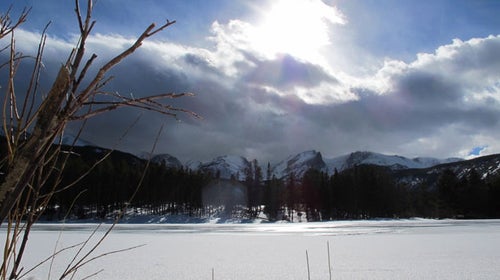 Rocky Mountain National Park in Winter