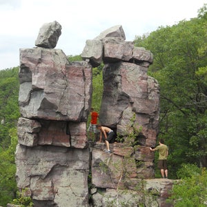 The Devil's Doorway at Devil's Lake State Park
