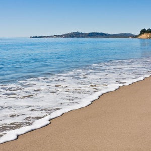 Santa Barbara beach in Californ