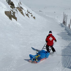 ski patrol ski mountains winter medicine emt
