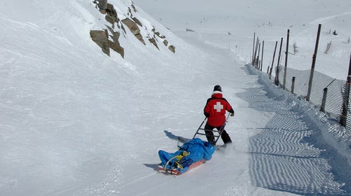 ski patrol ski mountains winter medicine emt