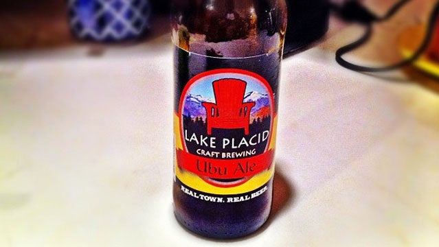 Ubu ale New York Lake Placid beer