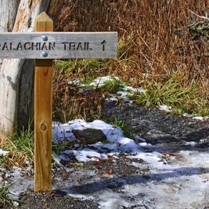 direction sign of appalachian trail