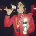 The author after finishing TNF 50.