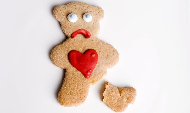 Injured Gingerbread Man