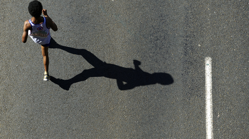 Figure out the right weight for your running. Via Shutterstock