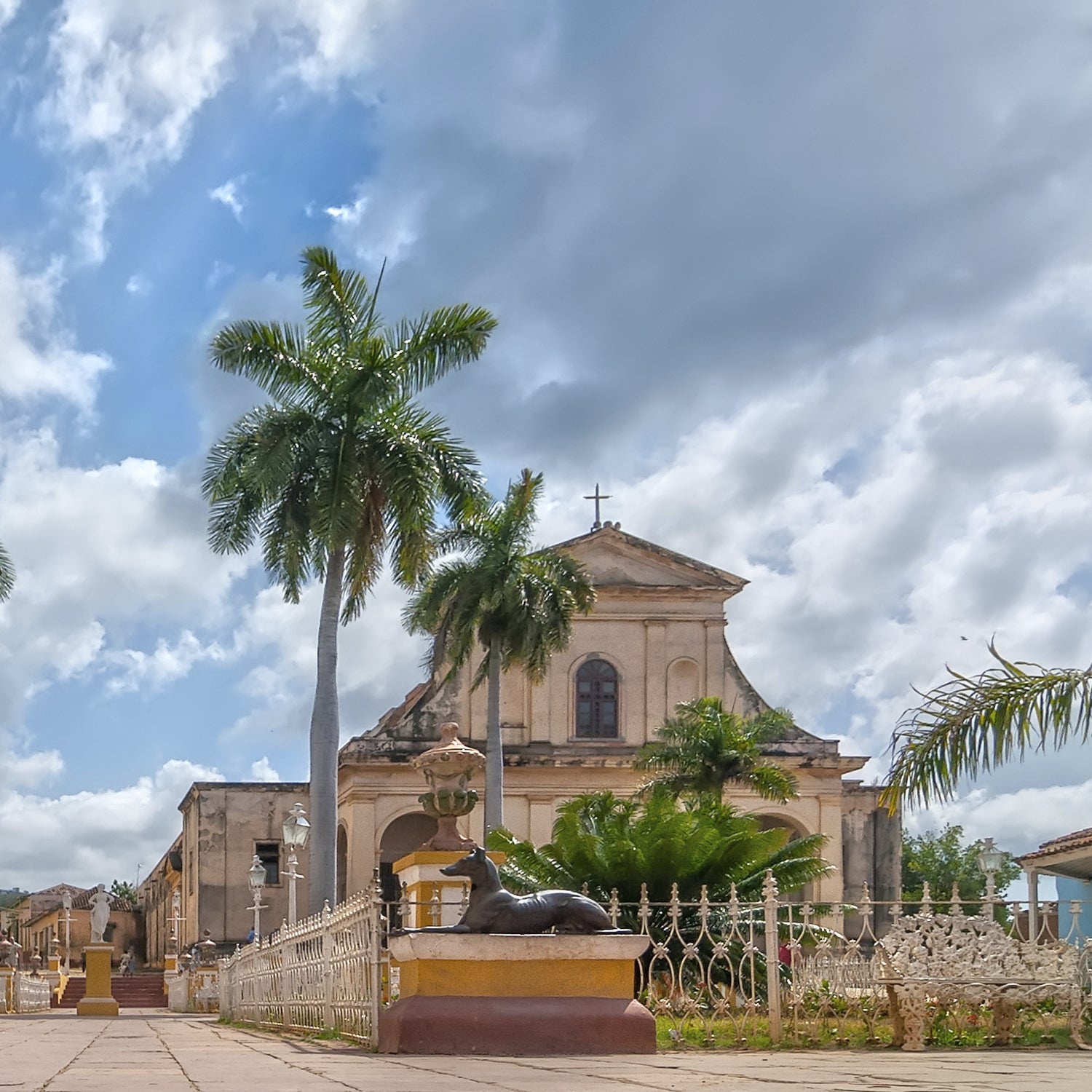 Famous touristic landmark Church of the Holy Trinity