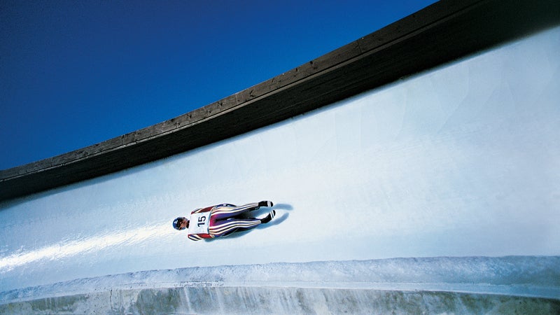 Learn to  luge.