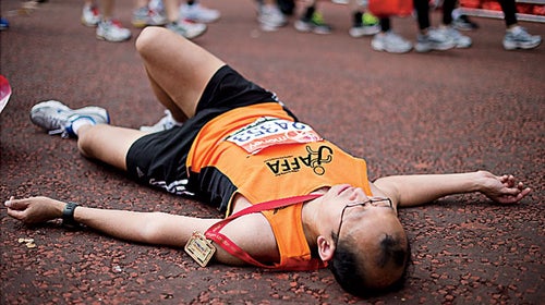 peak fitness marathon rest training