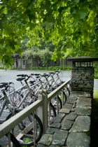 Bikes at Twin Farms.