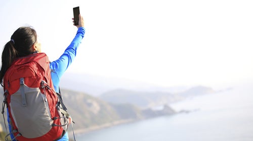 OutsideOnline best apps Smartphone summer camping trip woods connected grid stay no service off grid selfie backpack trail applications iPhone Android free