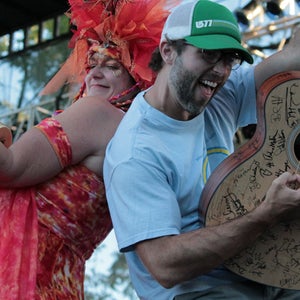 OutsideOnline Roots N Blues N BBQ Festival Missouri Columbia performance guitar stage
