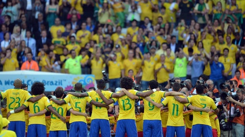 There's no place like home--except the winner's podium. At least Brazil got one of the two.