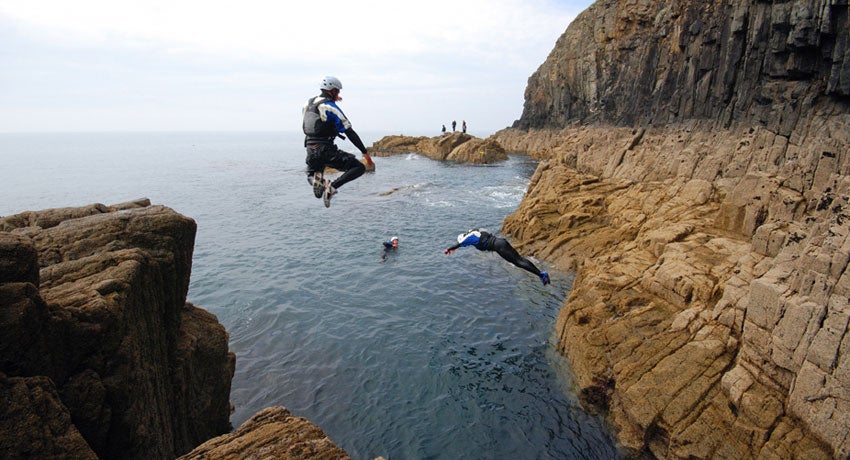 What Is Coasteering, and Where Can I Do It?